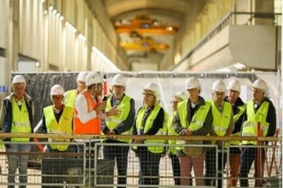 Visite guide de l'usine marmotrice EDF de la Rance  La Richardais