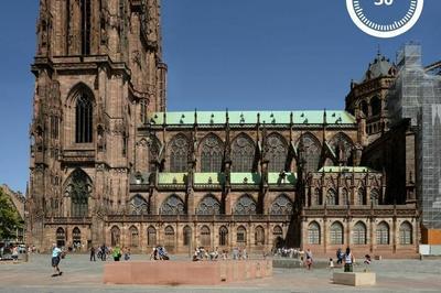 Visite guide de la place du Chteau en allemand  Strasbourg