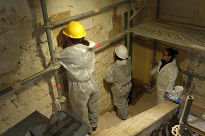 Visite Guide De La Restauration De Dcors Du Xviime Sicle Classs Monument Historique.  Paris 3me