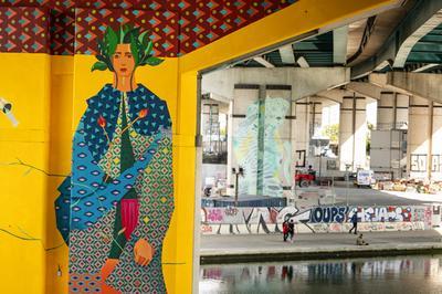 Visite guide de la Street Art Avenue : la rencontre des flows  Saint Denis