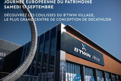 Visite guide du b'twin village  Lille
