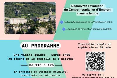 Visite guide du Centre hospitalier d'Embrun