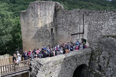 Visite guide du chteau de Bonaguil  Saint Front sur Lemance