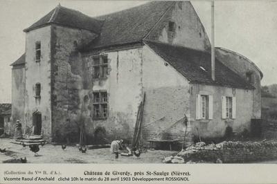 Visite guide du manoir de Giverdy  Sainte Marie