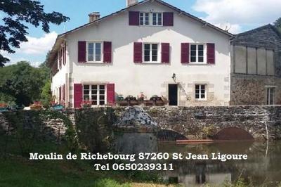 Visite guide du moulin de Richebourg  Saint Jean Ligoure