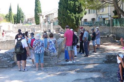 Visite guide du site antique de Puymin  Vaison la Romaine