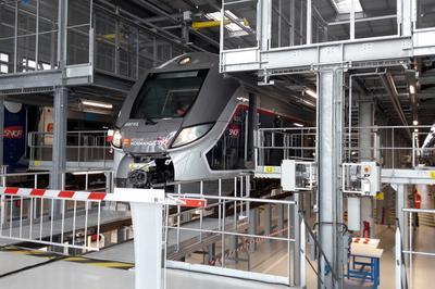 Visite guide du technicentre SNCF des lignes normandes  Sotteville les Rouen