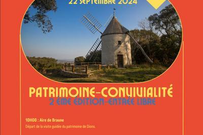 Visite guide du village  Dions