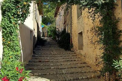 Visite guide du village et de l'glise  Saint Michel de Lanes