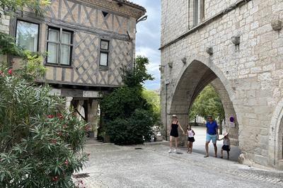 Visite guide en anglais de la bastide  Monflanquin