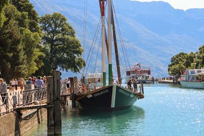 Visite guide : Esprance III, la barque  voiles latines du lac  Annecy