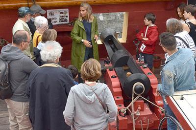 Visite guide :  Grand carnage de L'Hermione   Anglet