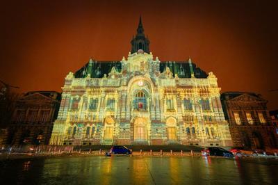 Visite guide nocturne de l'clairage urbain  Roubaix