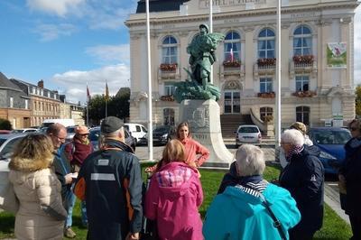 Visite guide sensorielle sur le thme de la Reconstruction : Yvetot sens dessus dessous