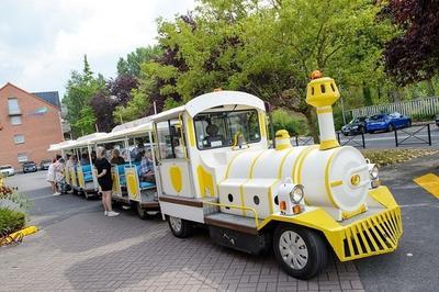 Visite historique commente par Monsieur le Maire en petit train  Coudekerque Branche