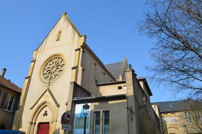 Visite libre d'un ancien couvent gallo-romain, aujourd'hui transformé en salle polyvalente à Metz