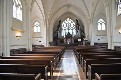 Visite libre d'un temple protestant  Reims