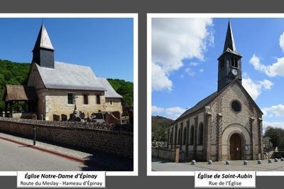 Visite libre de l'Eglise Notre-Dame d'Epinay  Saint Aubin Epinay
