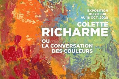 Visite Libre De L'exposition Colette Richarme Ou La Conversation Des Couleurs  Montpellier