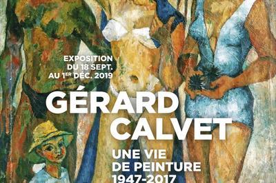 Visite Libre De L'exposition Grard Calvet - Une Vie De Peinture 1947-2017  Montpellier