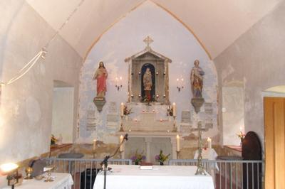 Visite libre de la chapelle de faubouloin  Corancy