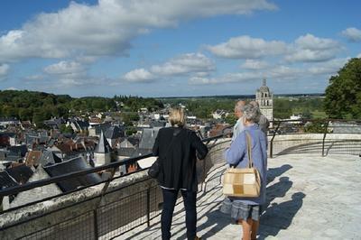 Visite libre de la terrasse de la Porte Royale  Loches