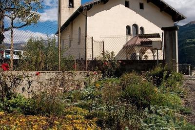 Visite libre et gratuite de l'glise de Saint-Laurent-de-la-Cte  La Plagne Tarentaise