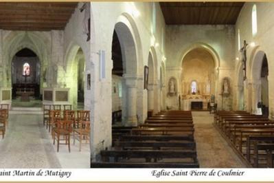 Visite libre ou commentée de deux églises romanes du XIIe siècle à La Chaussee sur Marne