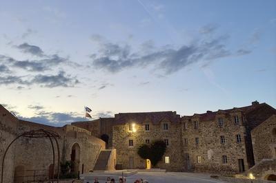 Visite nocturne du chteau royal de Collioure