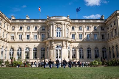 Visite Quai d'Orsay, Ministre de l'Europe et des Affaires trangres  Paris 7me