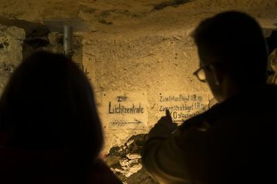 Visite spciale Graffiti  la Caverne du Dragon !  Oulches la Vallee Foulon