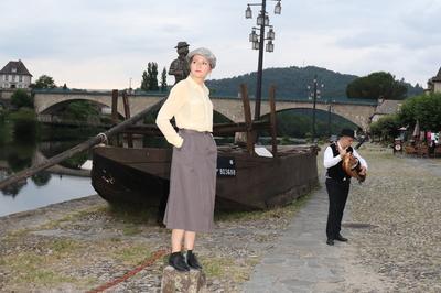 Visite thtralise de la ville d'Argentat-sur-Dordogne