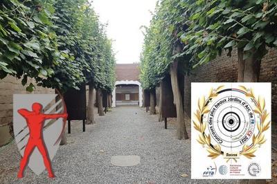 Visites du plus beau jardin d'arc de france 2021 et de la salle d'armes à Amiens