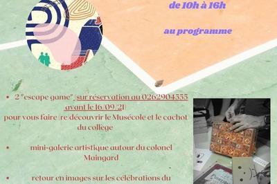 Visites Et Escape Game Au Collge De Bourbon  Saint Denis