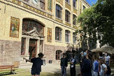 Visites guides des ateliers historiques menes par des diplmes de l'cole  Strasbourg