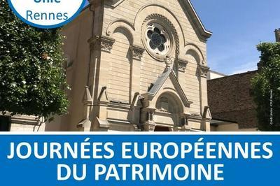 Visites libres ou guides du Temple protestant de Rennes