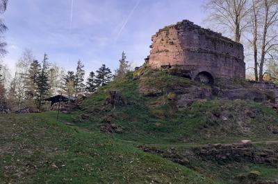 Visitez, avec un guide, les ruines d'un chteau du XIIIe sicle en rnovation  La Broque