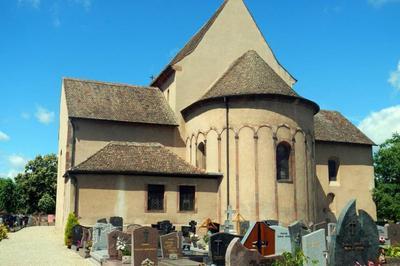 Visitez la plus ancienne glise romane d'Alsace  Eschau