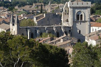 Visitez une collgiale du XIVe sicle typique de l'architecture gothique mridionale  Villeneuve les Avignon