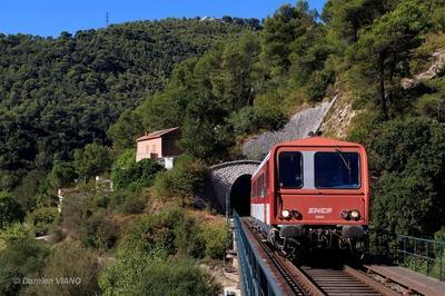 Voyage  bord d'un train historique, Cte d'Azur  Carnoules