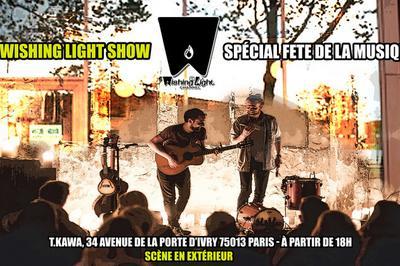 Wishing light music show  Paris 13me