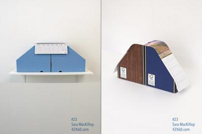 42X60 affiche 2 oeuvres de Sara MacKillop dans Paris  Paris 4me