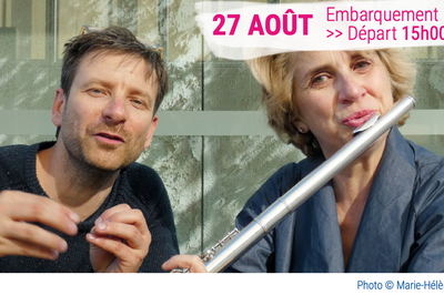 Yoann Goujon & Françoise Ducos au Festival Embarque ! (concert-croisière) à Juvisy sur Orge