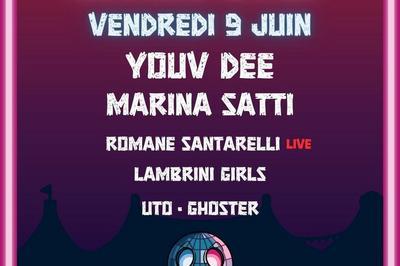 Youv Dee, Marina Satti et Romane Santarelli  Tours