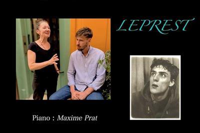 Zelva chante Leprest à Paris 9ème