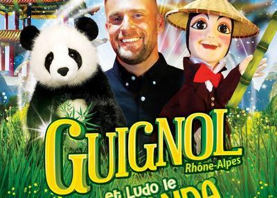Guignol Rhône Alpes et le ludo le panda à Roussillon