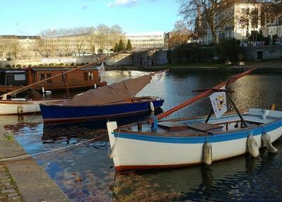 A la découverte des bateaux du patrimoine sur l'erdre à Nantes