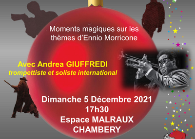Concert de Noel avec les musiques d'Ennio Morricone à Chambery