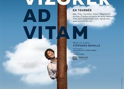 Alex Vizorek dans Ad Vitam à Joue les Tours