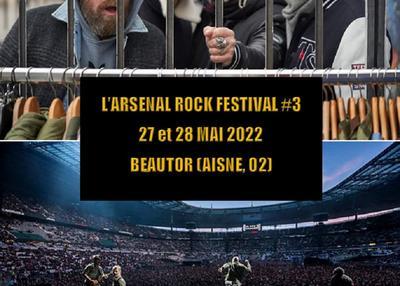 L'arsenal Rock Festival #3 - Pass 2 Jours à Beautor
